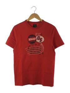 JOE McCOY◆Tシャツ/M/コットン/RED/無地