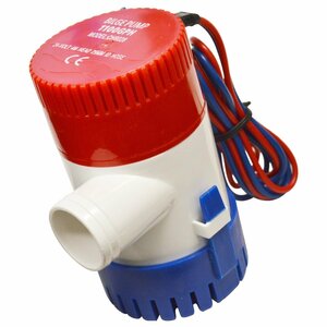 【新品即納】ビルジポンプ 1100GPH 24V 船 ボート 排水ポンプ 水中ポンプ 海水 淡水 小型ポンプ 花 ガーデニングにも 雨水 船 ボート