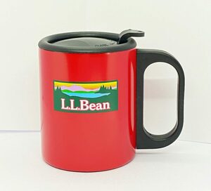P61　未使用　雑誌付録　L.L.Bean　ステンレス マグカップ　高さ8×直径7cm