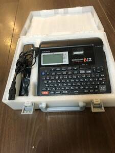 4.24 CASIO KL-G1 動作品　NAME LAND LABEL WRITER KL-G1 BiZ