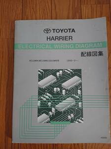 送料無料　ハリア－　HARRIER　ACU3#W　MCU3#W　GSU3#W　　配線図集　