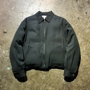 COMME des GARCONS SHIRT 90s ウールギャバ ジップアップ ダウンブルゾン 1990s コムデギャルソンシャツ