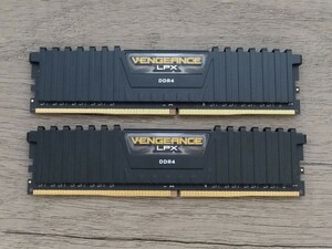 CORSAIR VENGEANCE LPX DDR4 2666MHz 8GB×2枚=計16GB 【デスクトップ用メモリ】