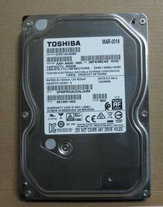 TOSHIBA DT01ACA050 500GB 使用3750時間 (中古) 