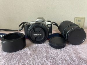 現状品 Canon EOS Kiss レンズ TAMRON 28-80mm 70-300mm キャノン イオス キス カメラ 