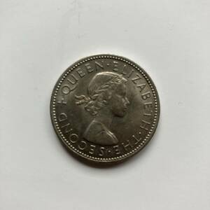 ニュージーランド 1フローリン コイン NEW ZEALAND ONE FLORIN 外国銭 コレクション 1964年