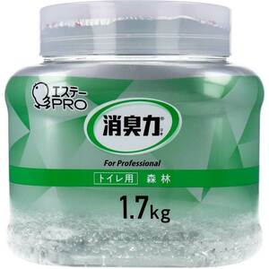 消臭力 業務用 クラッシュゲルタイプ トイレ用 本体 森林 1.7kg