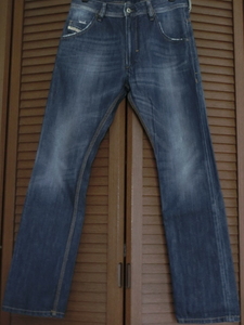 DIESEL ディーゼル KROOLEY W28L30WASH0817F ダメージWASH加工 MOROCCO製 未着用　即決！