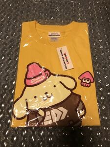 【即決 送料無料】新品 スプラトゥーン Splatoon2 サンリオコラボ ポムポムプリン Tシャツ L 任天堂 半袖 タグ付き