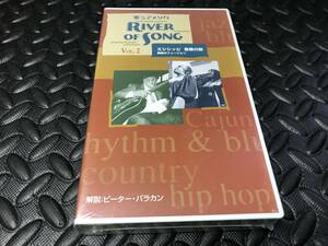 VHSテープ 鹿島 1999年 歌うアメリカ RIVER OF SONG ミシシッピ 音楽の旅 南部のフュージョン　未開封品