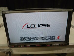 【出品前作動確認済】イクリプス HDDナビ AVN558HD 2008年版？ 中古品 CD DVD iPod TV ワンセグ カーナビ ナビ 富士通テン 本体のみ