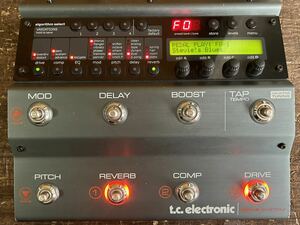 [GE]tc electronic NOVA SYSTEM マルチエフェクター トップクラスのコンプ/EQ/モジュレーション/ピッチ/ディレイ/リバーブが全て足元に!