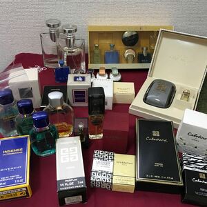 ☆1円〜BVLGARI ジバンシー LANVIN GRES オーデトワレ 香水 まとめ 箱入りあり 未使用あり 当時物 管理番号800 ゆうパック