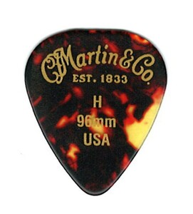マーチン ギターピック MARTIN TearDrop Heavy 0.96 ギターピック ティアドロップ型 ヘビー 12枚セット×3