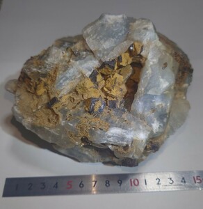 ＊重晶石　升石　北海道産　国産鉱物標本