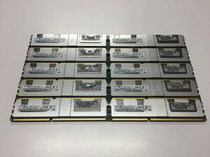 B2252)SAMSUNG 32GB 4Rx4 PC3-14900L 中古動作品10枚セット=320GB＊サーバー用