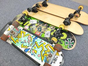 ③スケートボード☆まとめ売り 4台セット スケボー アウトドア スポーツ