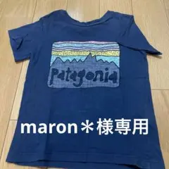 Patagonia　キッズ　Tシャツ　4T　ネイビー