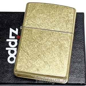 ZIPPO ゴールドクラッシュ シンプル ジッポー ライター