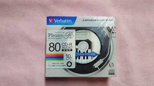 MITSUBISHI 音楽用 CD-R AUDIO Phono-R 録音用 10枚 フォノアール