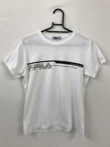 FILA フィラ　半袖丸首Tシャツ　白　Ｍサイズ　レディース　02