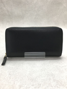 GUCCI◆長財布/547591/レザー/BLK/無地/メンズ