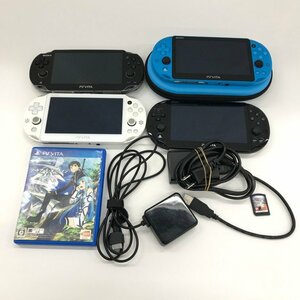 SONY ソニー PSVita 本体・ソフト・周辺機器おまとめ 未初期化ジャンク ソードアートオンライン ロストソング【CDAY8034】