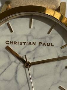 CHRISTIAN PAUL 腕時計 正常稼働 1円スタート