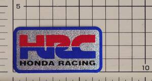 ホンダ HRC レーシングチーム HONDA Raching ステッカー 極小 青 A