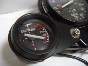 CB750F RC04　 CB900F　SC01　アナログ 油温計　オイルテンプ　ワンオフ品　3　空冷4気筒の定番アイテム