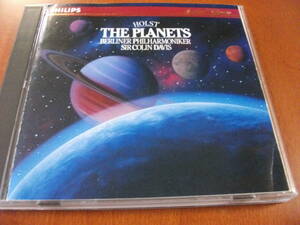 【CD】デイヴィス / ベルリンpo ホルスト / 組曲「惑星」 (Philips 1988)