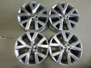 134888 ■18インチ 純正アルミホイール / 日産 Z51 ムラーノ / 18×7.5J+50 / 5H PCD114.3 / 4本 / 中古