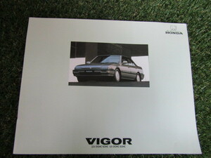 ★HONDA/ビガー/VIGOR/ 当時もの/カタログ/パンフ/25×30/旧車/資料/希少★