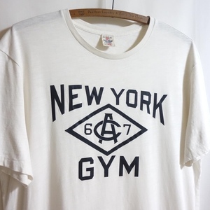 【ポロ ラルフローレン NEW YORK GYM アスレチック ロゴ Tシャツ L (180/100A)】RL-67 Polo Ralph Lauren