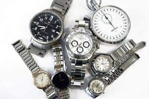 ジャンク時計☆テクノス,RADO,セイコー,イブサンローラン他 レディース メンズ腕時計※動作未確認◆おたからや【x-A38214】