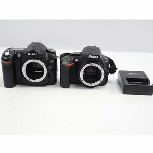 1円【ジャンク】Nikon ニコン/デジタル一眼 2点セット/D50/D3500/62