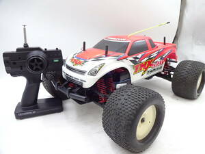 希少 TAMIYA タミヤ 1/8 4x4 モンスタートラック TNX 5.2R プロポ付完成品 組立済み エンジンRCカ― ショック8本 