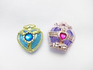 HUGっと！プリキュア ミライクリスタル チャーム クラウン ブルー 2個セット Mirai Crystals charm PRECURE HUGtto! Pretty Cure