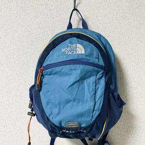 THE NORTH FACE SMALL DAYノースフェイス スモールデイ NMJ71251 バックパック リュックサック　キッズ　ナイロン ブルー　＊63