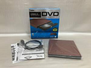 【ロジテック】 ポータブルDVDドライブ USB 3.2　LDR-PML8U3LRD