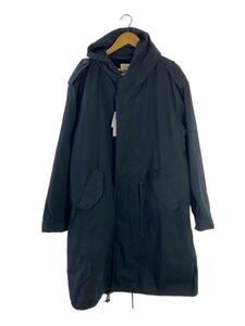 HOUSTON◆モッズコート/L/コットン/BLK/5409M/M-1951 PARKA/タグ付