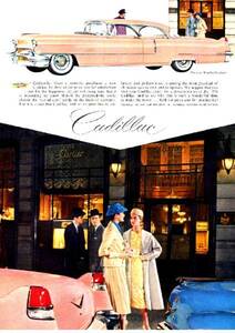 ◆1956年の自動車広告　キャデラック12　CADILLAC　GM