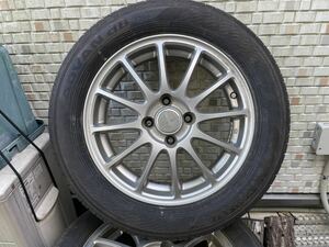 カローラフィルダーハイブリッド　純正 オプション　アルミホイール　ヨコハマ　ADVAN db 175/65R153年程使用　5千キロ程度