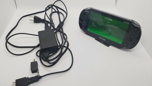 PSVITA PCH-1000 fw3.01 送料無料 1円スタート SONY PlayStation Vita VITA PsVita Sony ソニー ブラック クリスタル