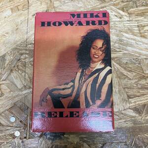 ス HIPHOP,R&B MIKI HOWARD - RELEASE ME シングル TAPE 中古品