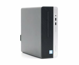 hp ProDesk 400 G5 SFF Core i5-8500 3.00GHz 8GB 256GB(NVMe SSD) DisplayPort/アナログRGB x2出力 DVD-ROM Windows10 Pro 64bit