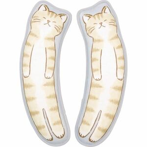 ねこのお昼寝便座シート 明邦