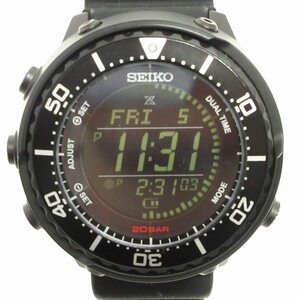 セイコー PROSPEX Fieldmaster × URBAN RESEARCH 300本限定 腕時計 デジタル ウォッチ ソーラー 防水 SBEP009-UM83 ブラック 黒 メンズ