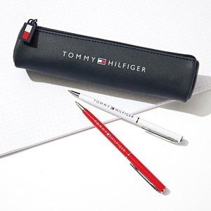 TOMMY HILFIGER ☆ トミーヒルフィガー 未開封 付録 ペンケース ＆ ボールペン 2色 セット