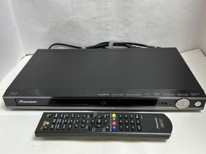 Pioneer ブルーレイディスクプレーヤー ブラック BDP-3140-K　2018年製　動作品　状態良　リモコン付き